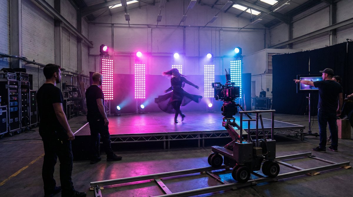 国产自拍舞蹈MV视频制作 | 影视短片幕后