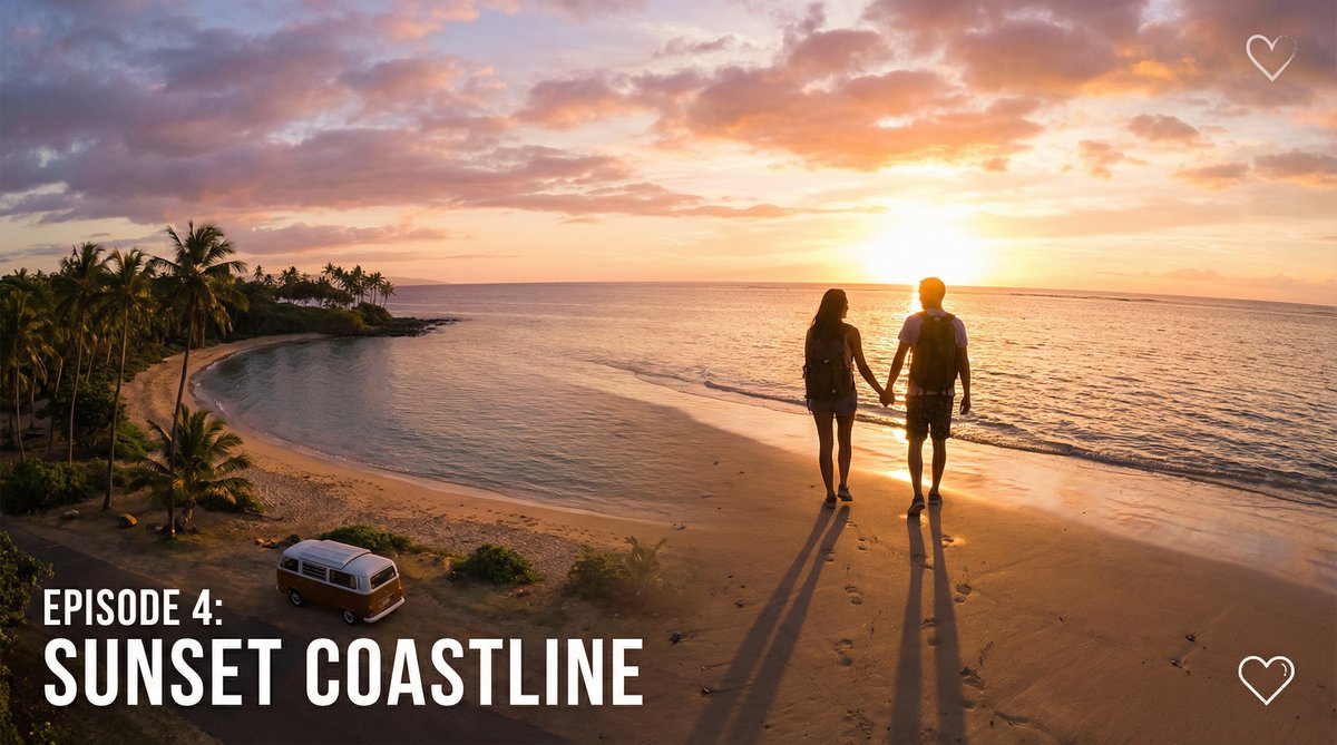 国产自拍海边旅行vlog视频 | 浪漫视频记录